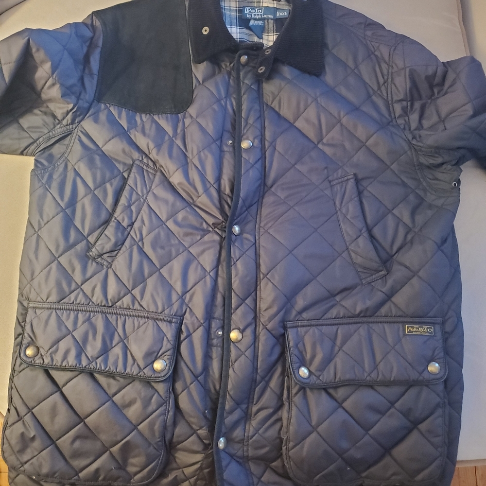 XXL polo quilted coat